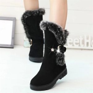 Brand new super comfy ladies faux fur snow boots
